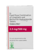 Ondero Met 2.5/500mg (линаглиптин метформин)