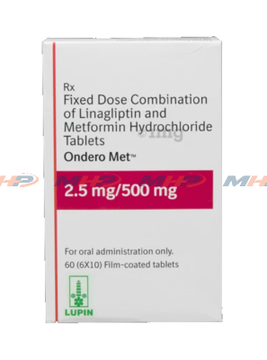 Ondero Met 2.5/500mg (линаглиптин метформин)