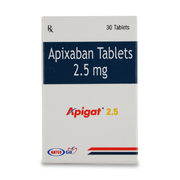 Apigat 2.5mg (Апиксабан)