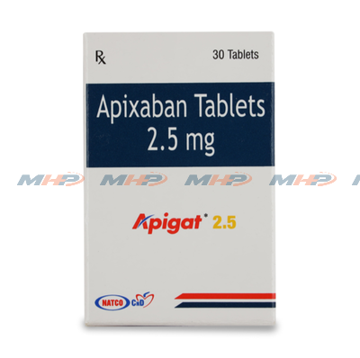 Apigat 2.5mg (Апиксабан)