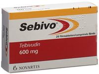 Sebivo 600мг (Телбивудин)