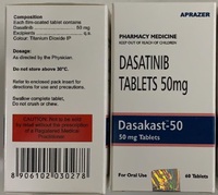 Dasakast 50мг (Дазатиниб)
