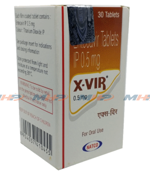X-VIR 0.5mg - Бараклюд (энтекавир)