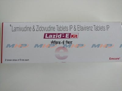 Lazid E Kit(Ламивудин + Зидовудин + Эфавиренц) 