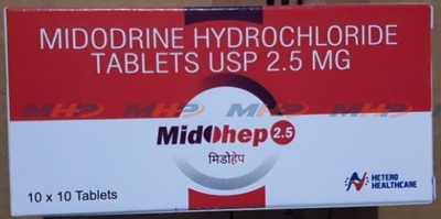 Midohep 2,5мг (Мидодрин)