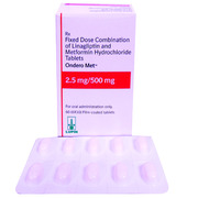 Ondero Met 2.5/500mg (Метформин+линаглиптин)