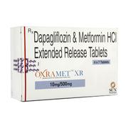 Oxramet XR 10/500мг (Дапаглифлозин метформин)