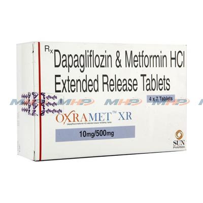 Oxramet XR 10/500мг (Дапаглифлозин метформин)