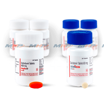 Sofovir+Daclahep Курс на 12 недель