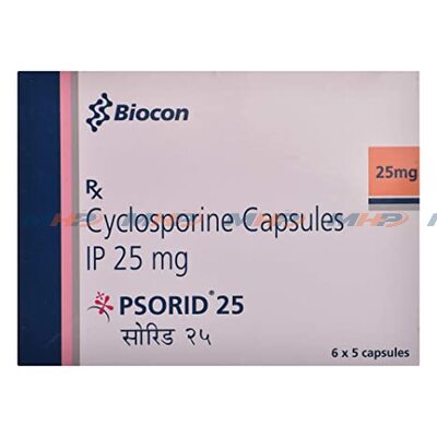 Psorid 25мг (Циклоспорин)
